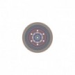 Round Rose-One 7-hole and 4 side holes ceiling rose, 200 mm - PROMO
