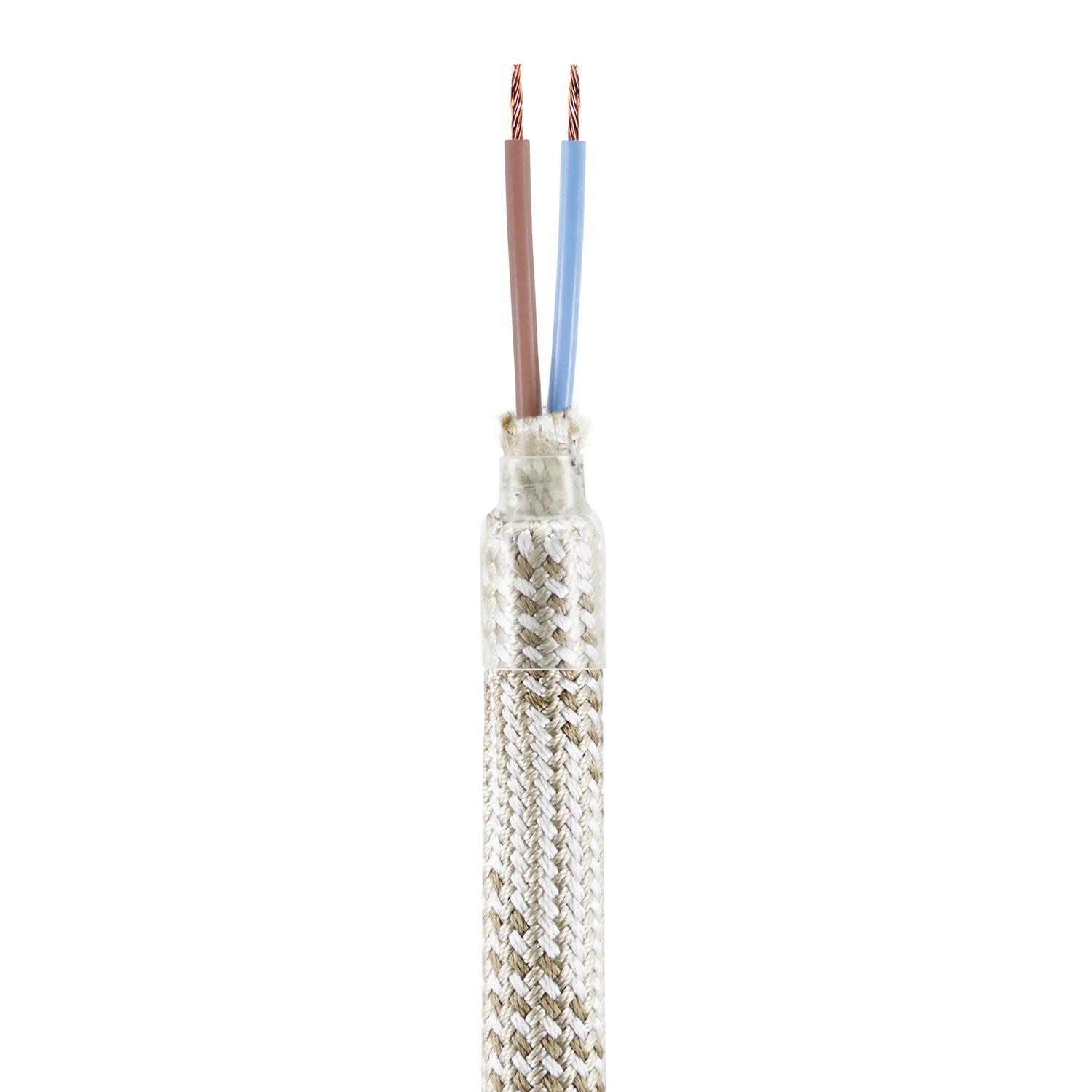 Creative Flex készlet rugalmas csővel, világos Mélange RM72 szövet borítással, fém csatlakozókkal