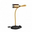 Asztali Flex GU1d0 flexibilis asztali lámpa mini LED spotlámpával