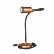 Asztali Flex GU1d0 flexibilis asztali lámpa mini LED spotlámpával