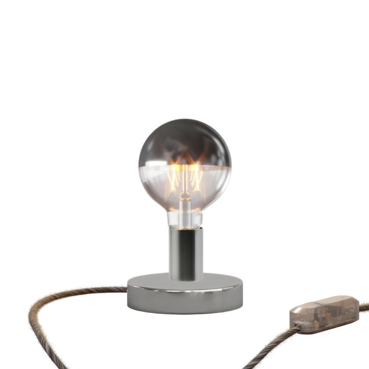 Posaluce Félgömb fém asztali lámpa