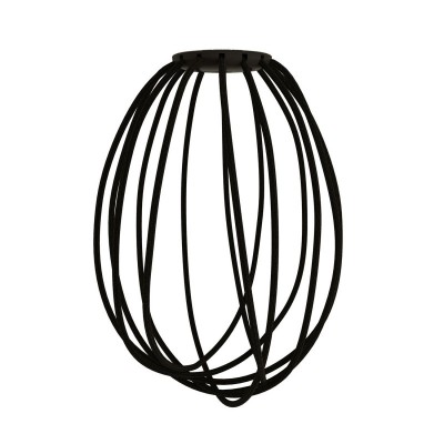 Fekete Cablò lámpabúra 100 cm