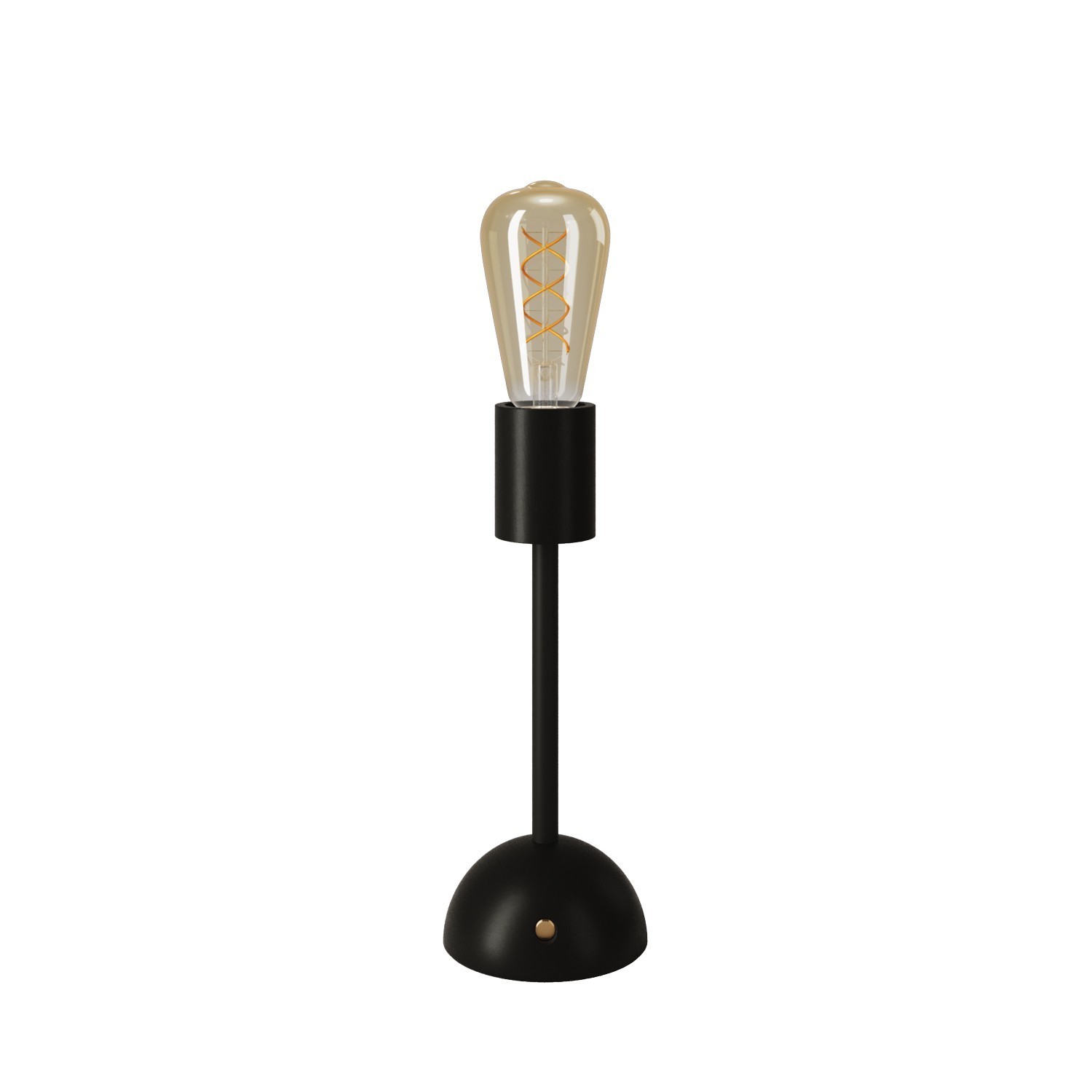Hordozható és újratölthető Cabless02 lámpa Edison arany gömb izzóval