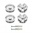 Wall mounting universal fairlead for fabric cables and illumination 2x0,75 e 3x0,75 - 2 pieces