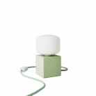 Zöld asztali lámpa - Cubetto