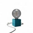 Kék asztali lámpa - Cubetto