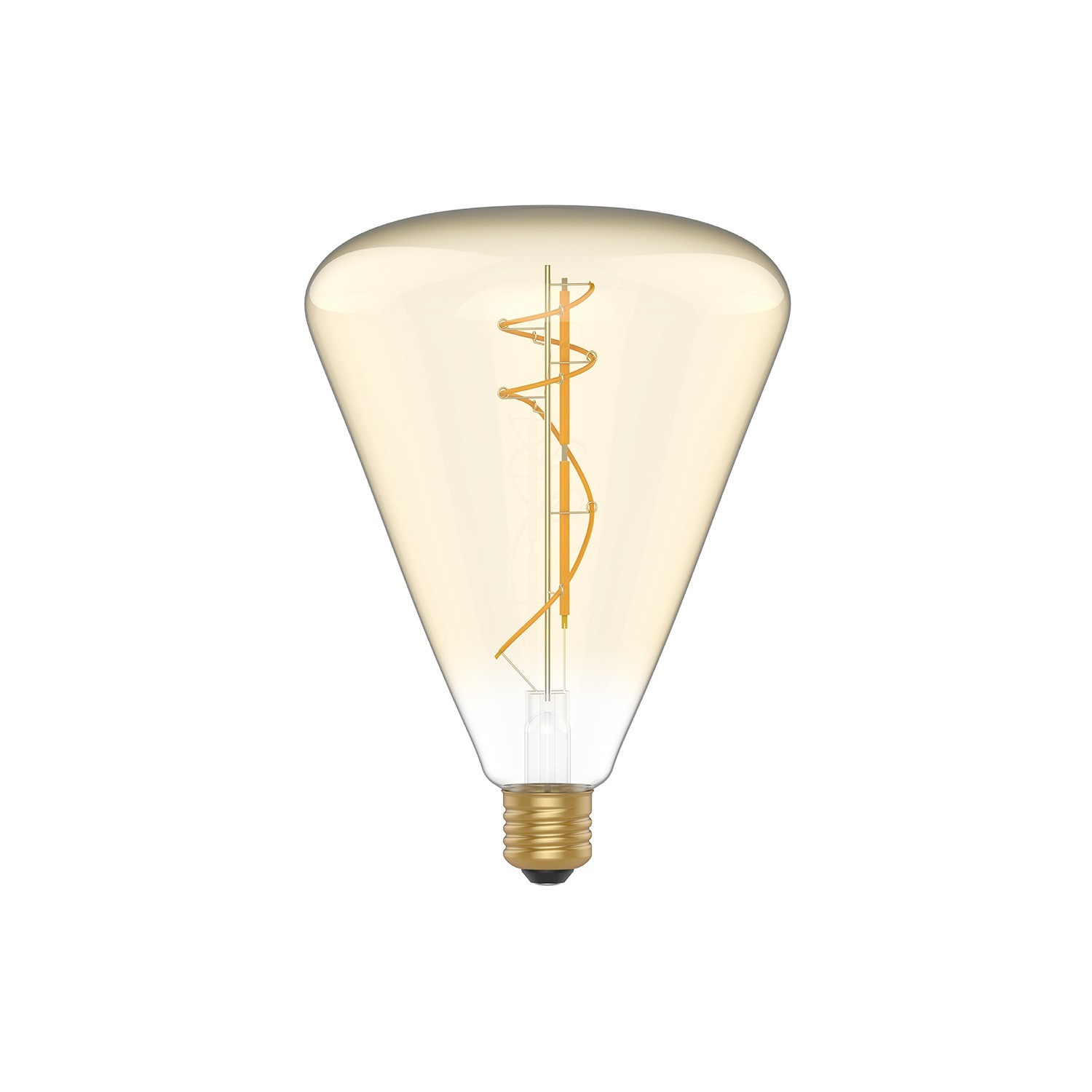 LED arany H06 Cone 140 izzó 8,5W E27 fényerőszabályozható 2200K