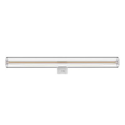 LED lineáris átlátszó S14d izzó - hossz 300 mm 6W 520Lm 2700K dimmelhető - S01