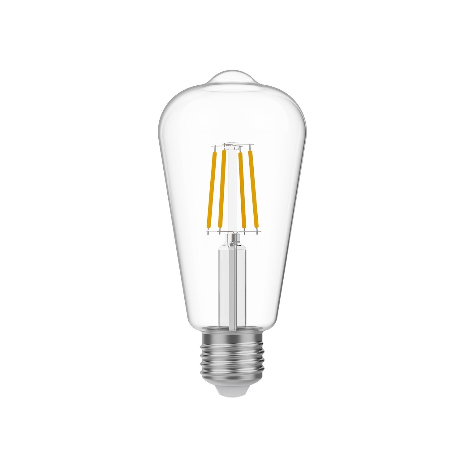 LED átlátszó Edison izzó ST64 4W 470Lm E27 2700K - E03