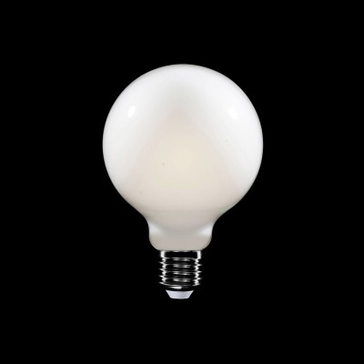 LED tejfehér gömb izzó G95 4W 470Lm E27 2700K - M04