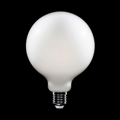 LED tejfehér gömb izzó G125 4W 470Lm E27 2700K - M05