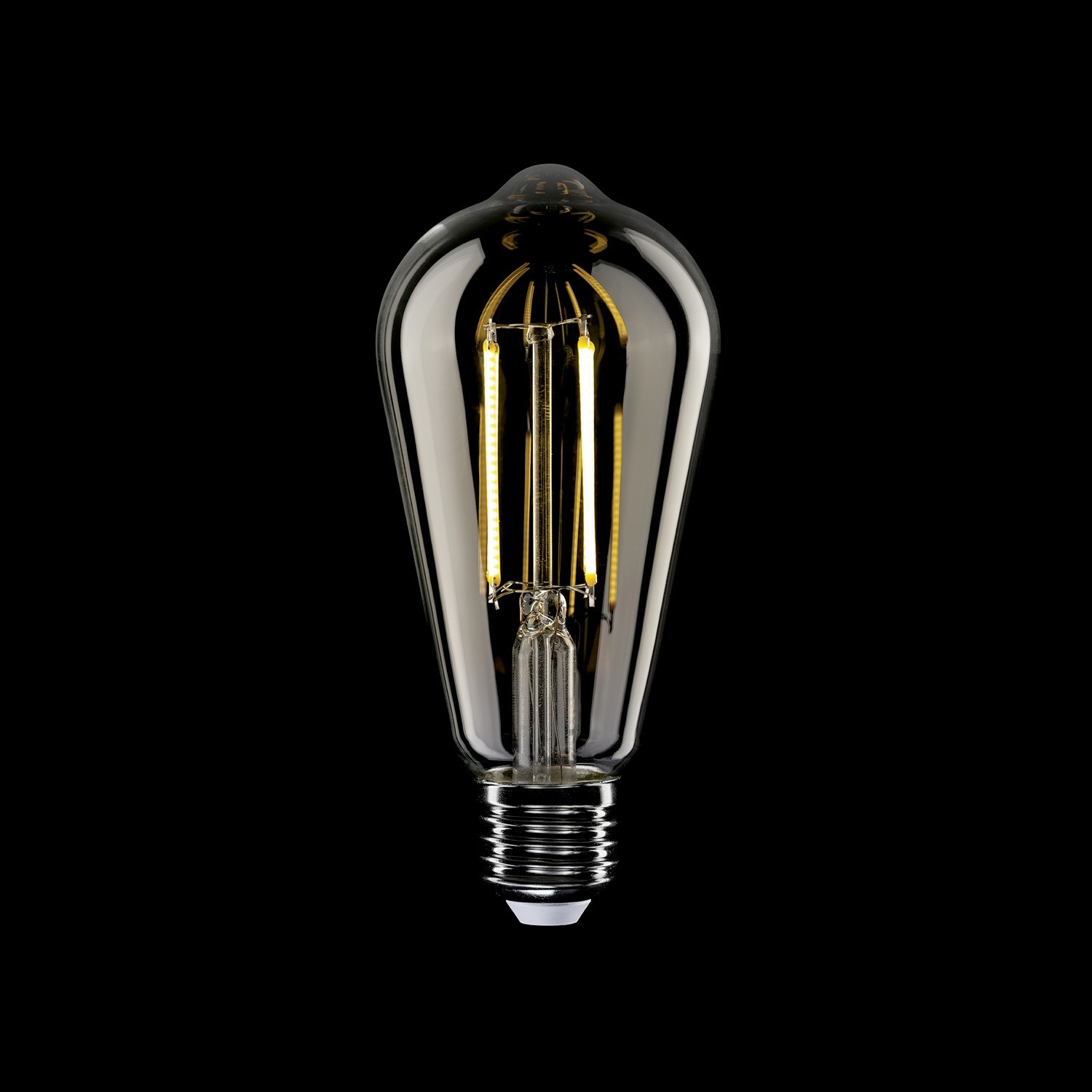 LED átlátszó Edison izzó ST64 7W 806Lm E27 2700K Dimmelhető - T02