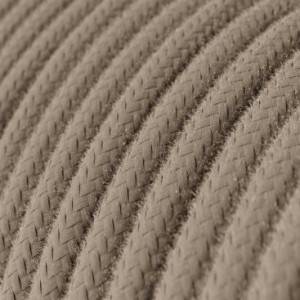 Pamut textilkábel egyszínű RC43 Galambszürke