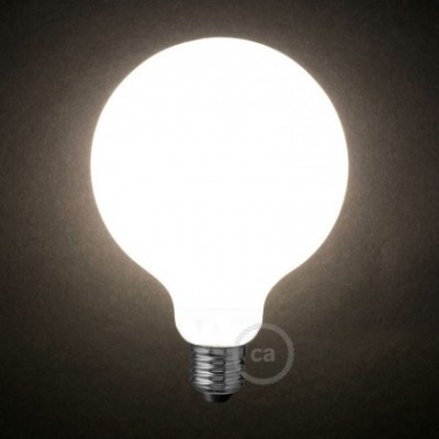 LED tejfehér izzó - Gömb G125 - 7.5W E27 dimmelhető 2700K