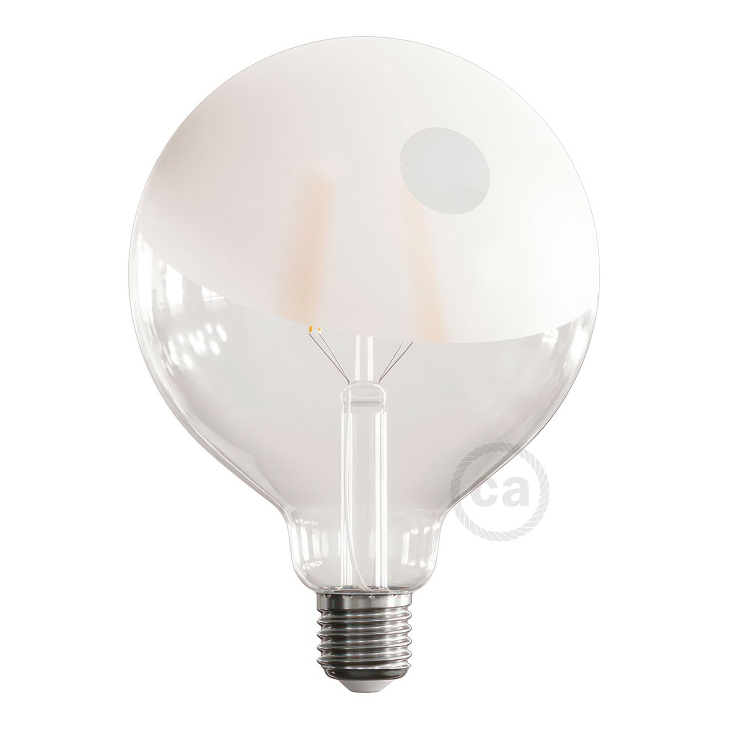 LED izzó Gömb G125 rövid izzószállal - Tattoo Lamp® Pio 4W E27 2700K