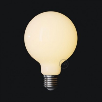 LED tejfehér izzó - Gömb G95 - 7.5W E27 dimmelhető 2700K