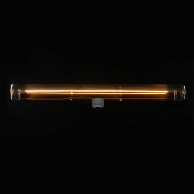 S14d LED csöves Füstös Szürke izzó - Hossz 300 mm 8W 2200K Dimmelhető - S14 rendszerhez