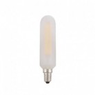 Csöves LED izzó, selyemfényű fehér - E14 4W dimmelhető 2700K