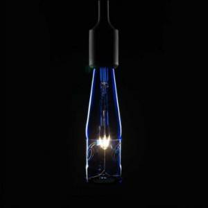 LED Kék Sörösüveg izzó 3.5W E27 Dimmelhető 3600K