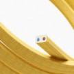 Fényfüzér kábel sárga műselyem - CM10