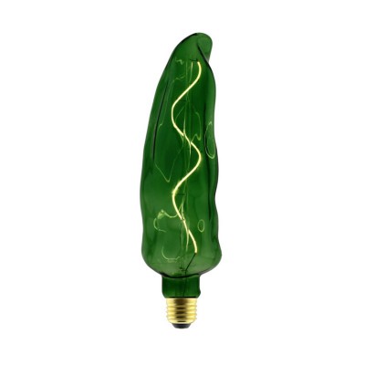 Konyhai kollekció zöld paprika LED XL izzó spirál izzószállal 5W E27 dimmelhető 2500K