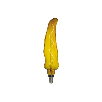 Konyhai kollekció sárga paprika LED izzó spirál izzószállal 3W E14 dimmelhető 2000K