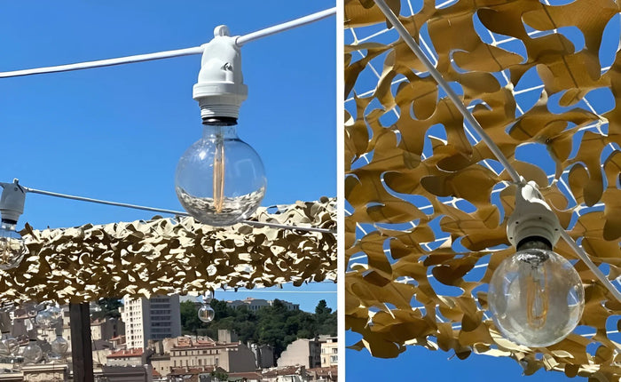 Creative-Cables illumina il Ciel Rooftop nell'oasi del coliving di Marsiglia - Creative Cables