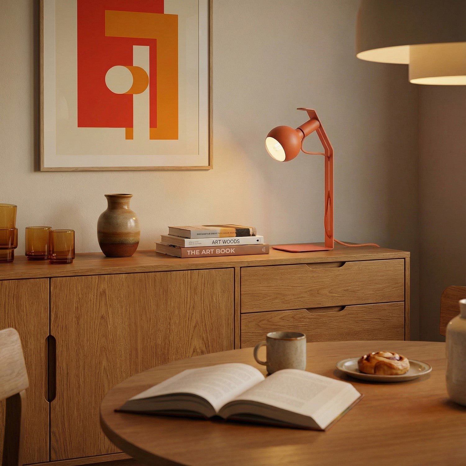 Koso Lucia - Lampada da tavolo - Arancione