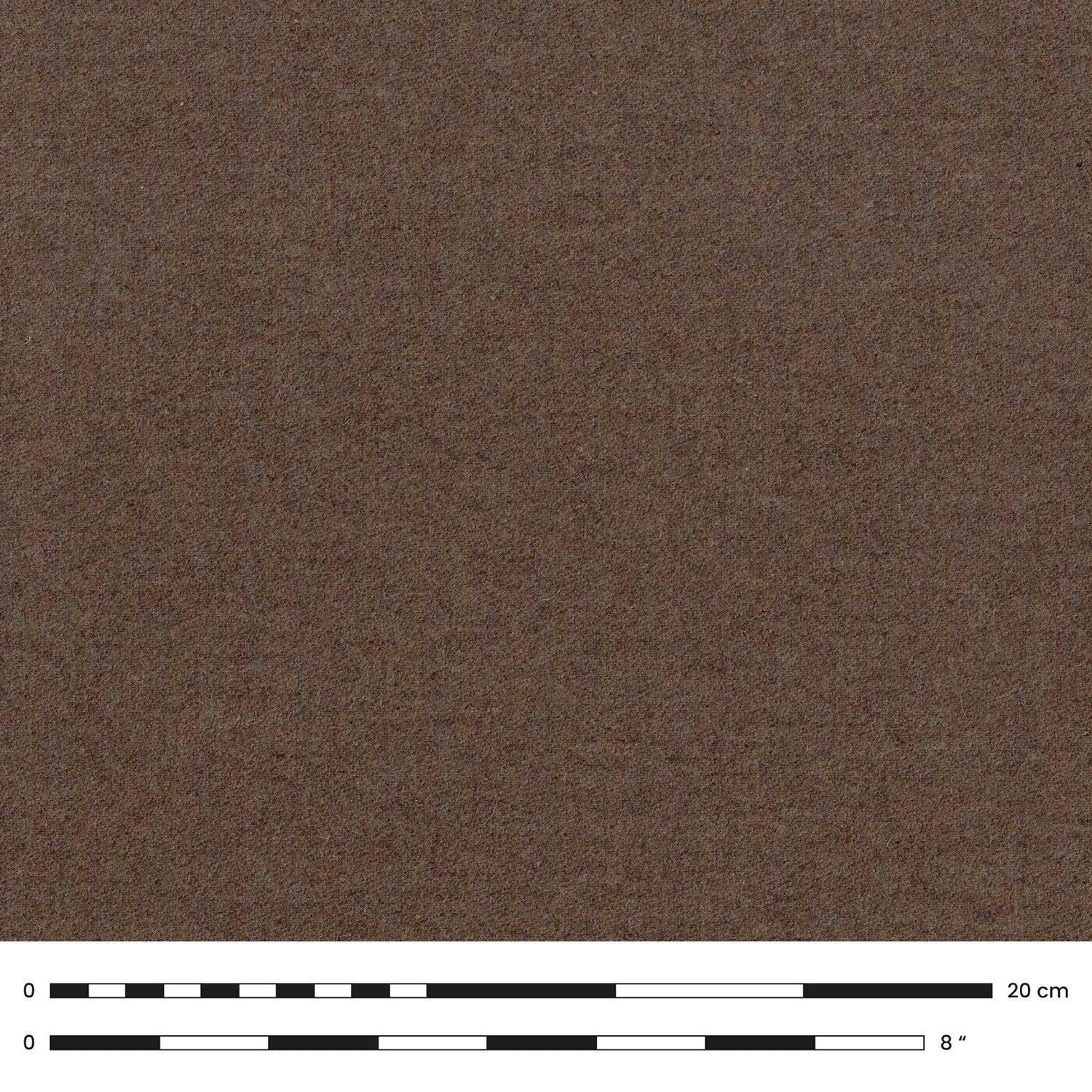 Paralume Cilindro L in tessuto con attacco E27 - Made in Italy - Lana Marrone