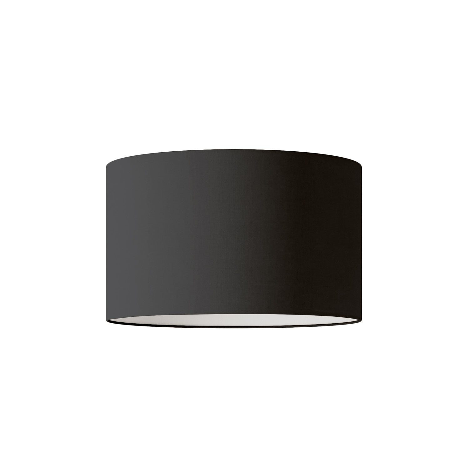 Paralume Cilindro L in tessuto con attacco E27 - Made in Italy - Teletta Antracite