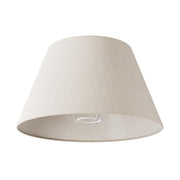 Paralume Impero M in tessuto per lampada da terra con attacco E27 - Made in Italy - Lana Sabbia