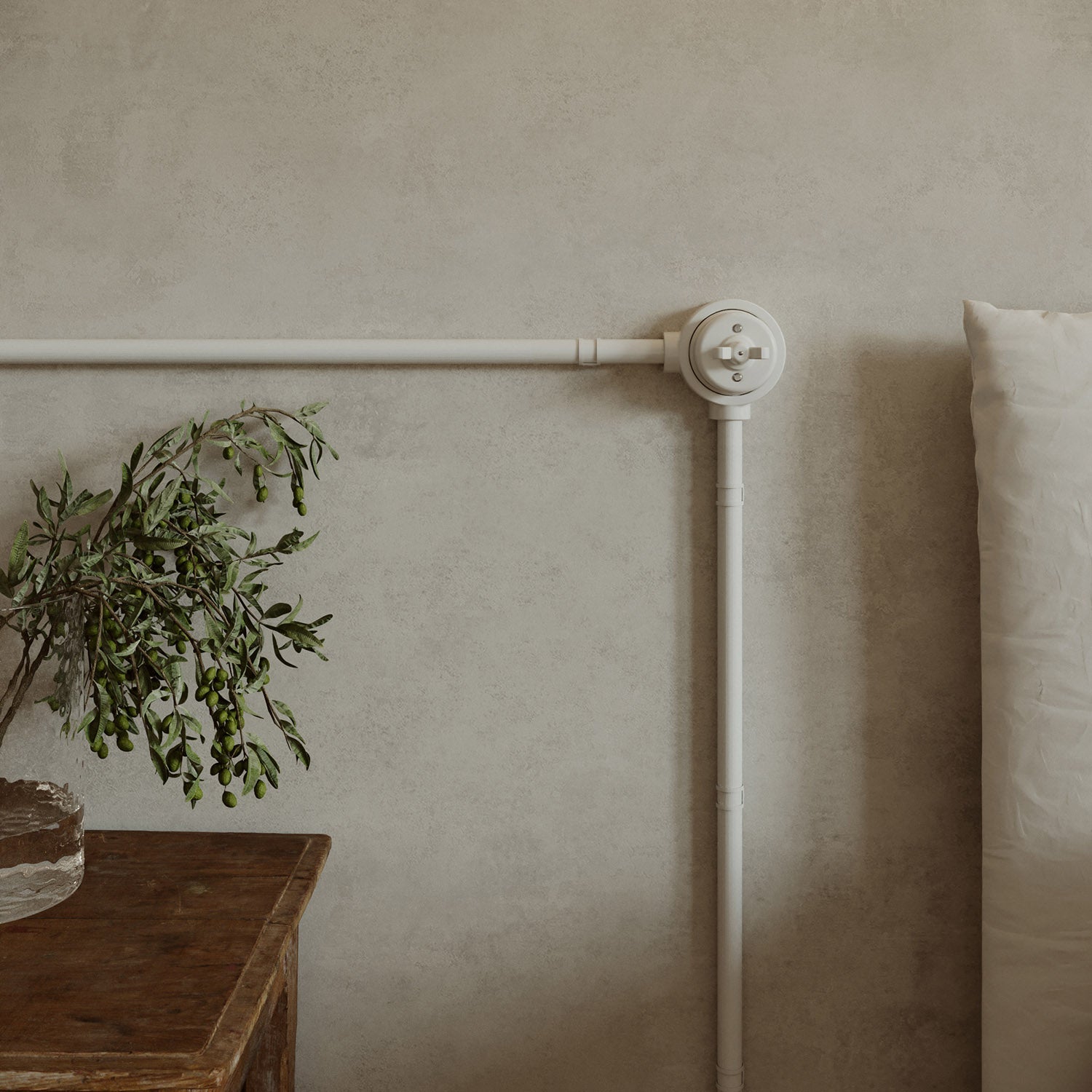 Base in porcellana bianca per presa elettrica e interruttore/deviatore compatibile con Creative-Tubes - da 1 a 4 uscite 2