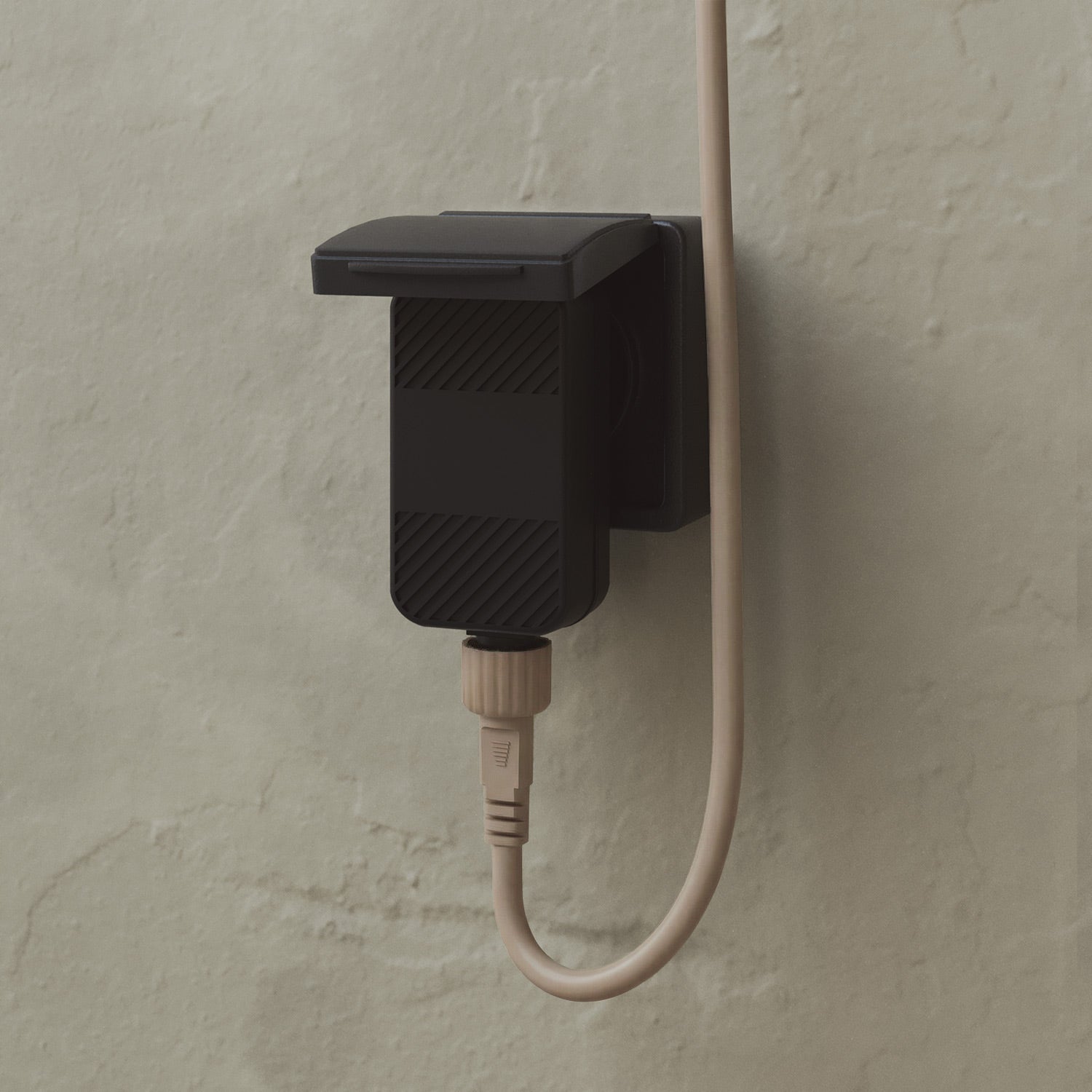 Catena luminosa 6 punti luce da esterno IP67 Desert Brown - Marina6 Cherry 140 cm