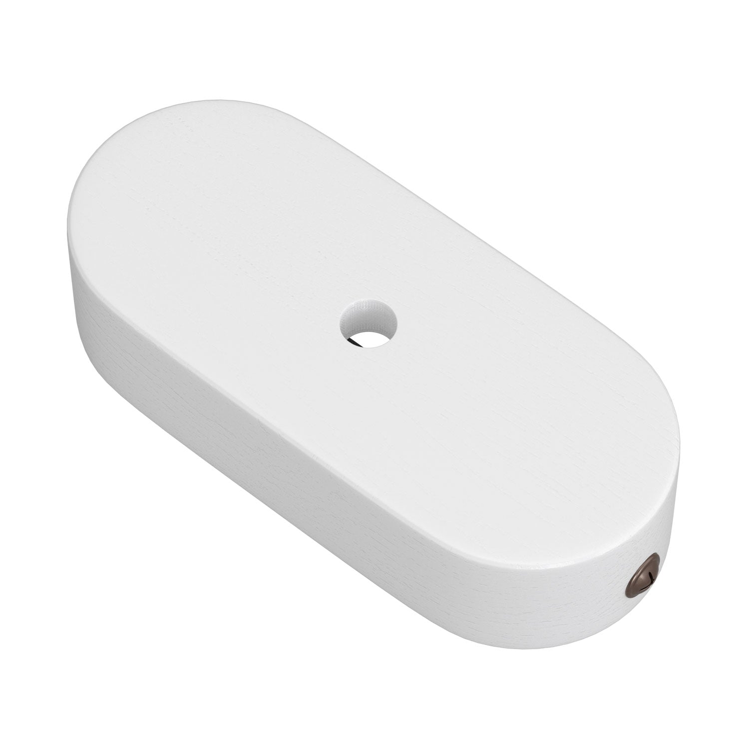 Kit rosone in legno ovale - Bianco