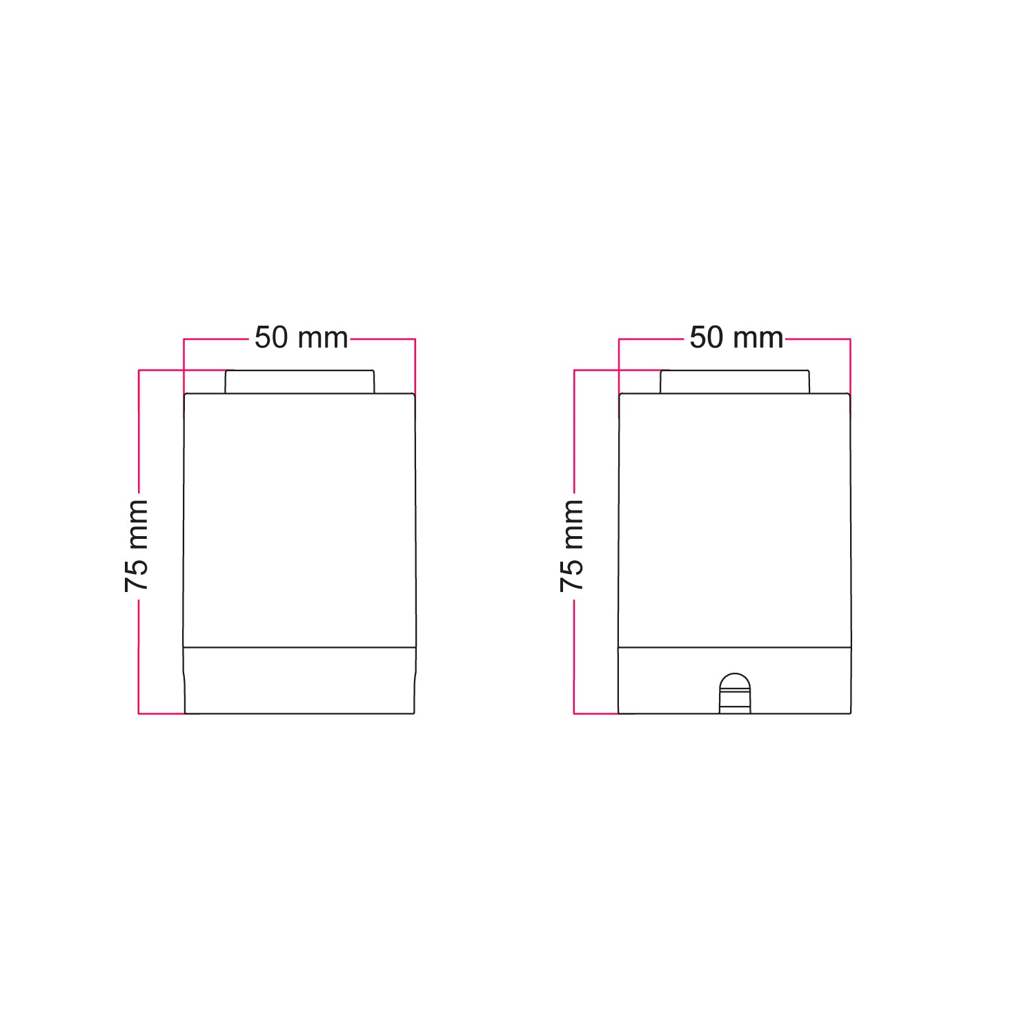 Kit Spostaluce con portalampada E27 - Bianco