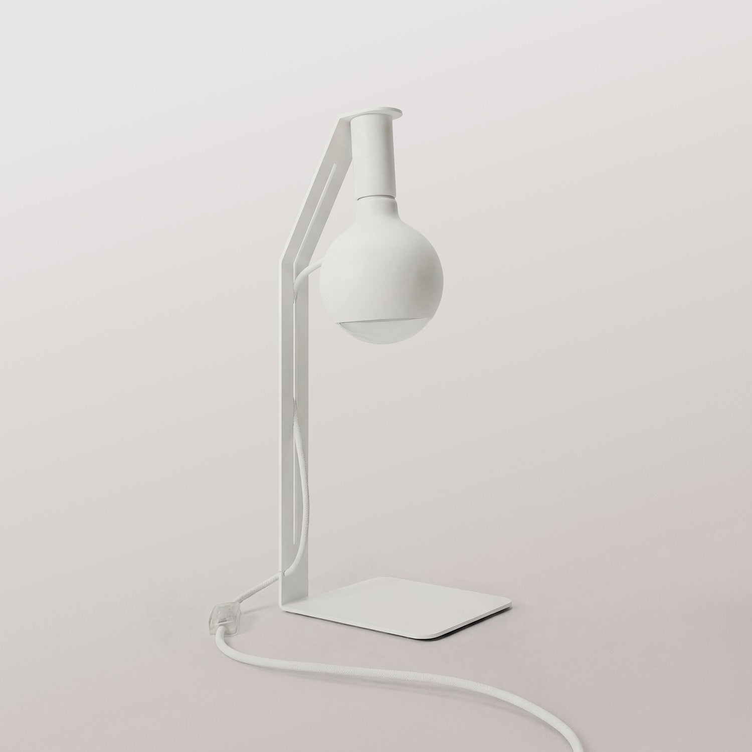 Koso Lucia - Lampada da tavolo con spina UK - Bianco