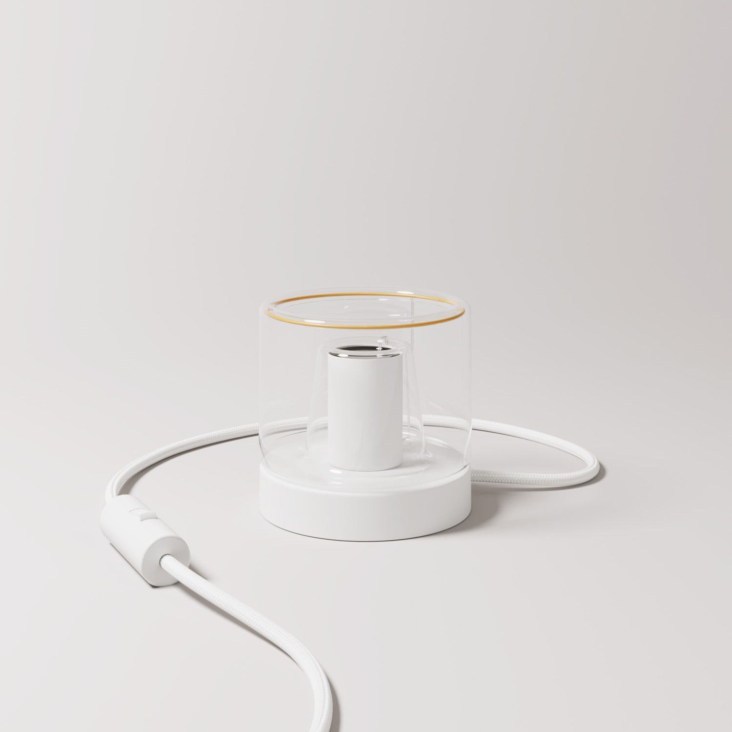 Lampada da tavolo Posaluce Ghost - Bianco