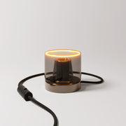 Lampada da tavolo Posaluce Ghost - Nero perla