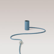 Lampada magnetica plug-in con attacco E27 e spina UK - Blu