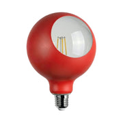 Lampadina LED Camo G125 4,8W 806Lm E27 2700K Dimmerabile - Rosso