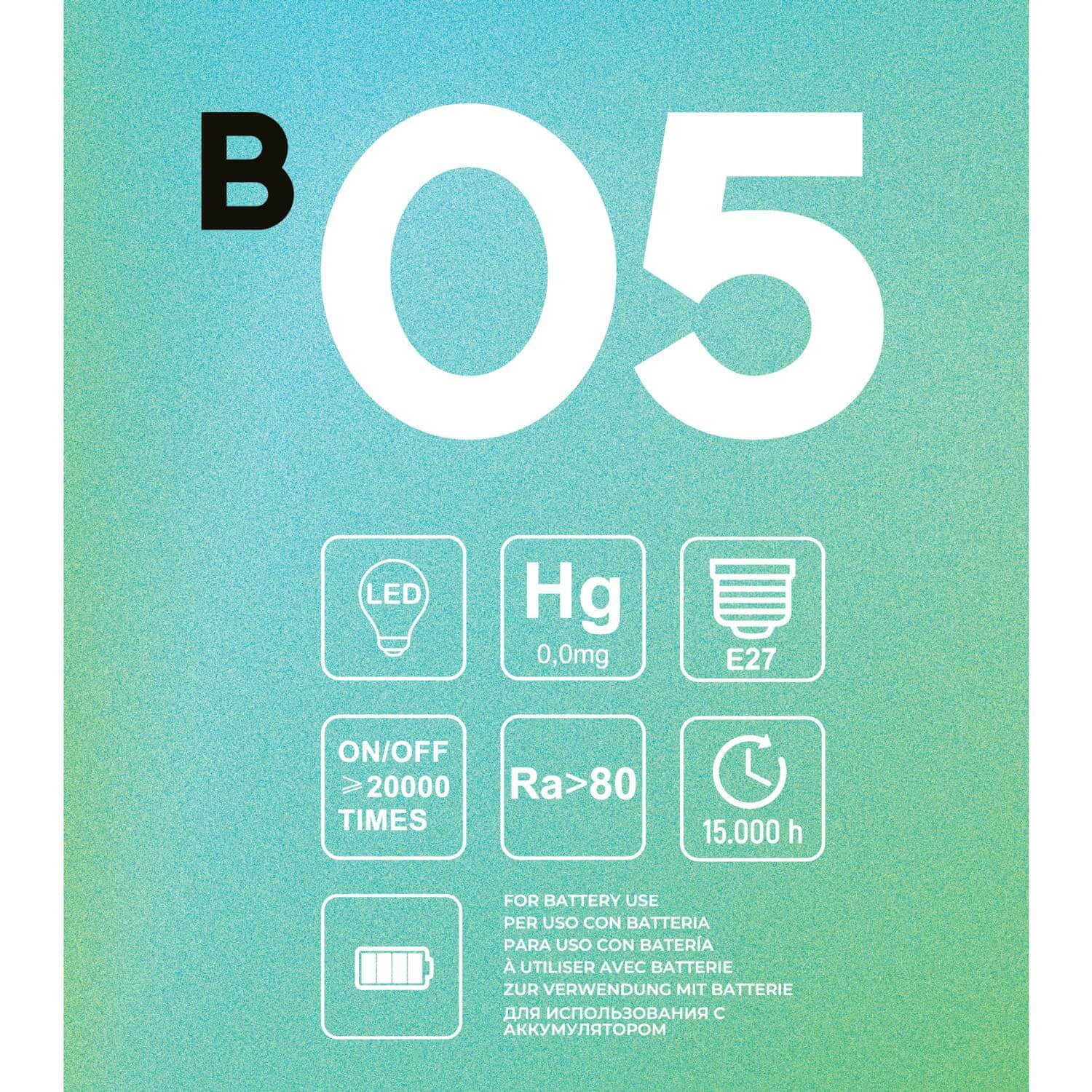 Lampadina LED Mezza Sfera Argento Linea 5V filamento corto Globo G125 1,3W 110Lm E27 2500K Dimmerabile - B05