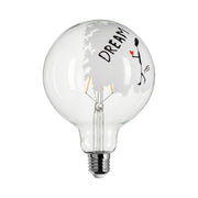 Lampadina LED Tattoo Dream G125 4,5W 470Lm E27 2700K Dimmerabile