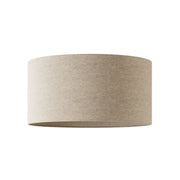 Paralume Cilindro XL in tessuto con attacco E27 - Made in Italy - Lana Beige