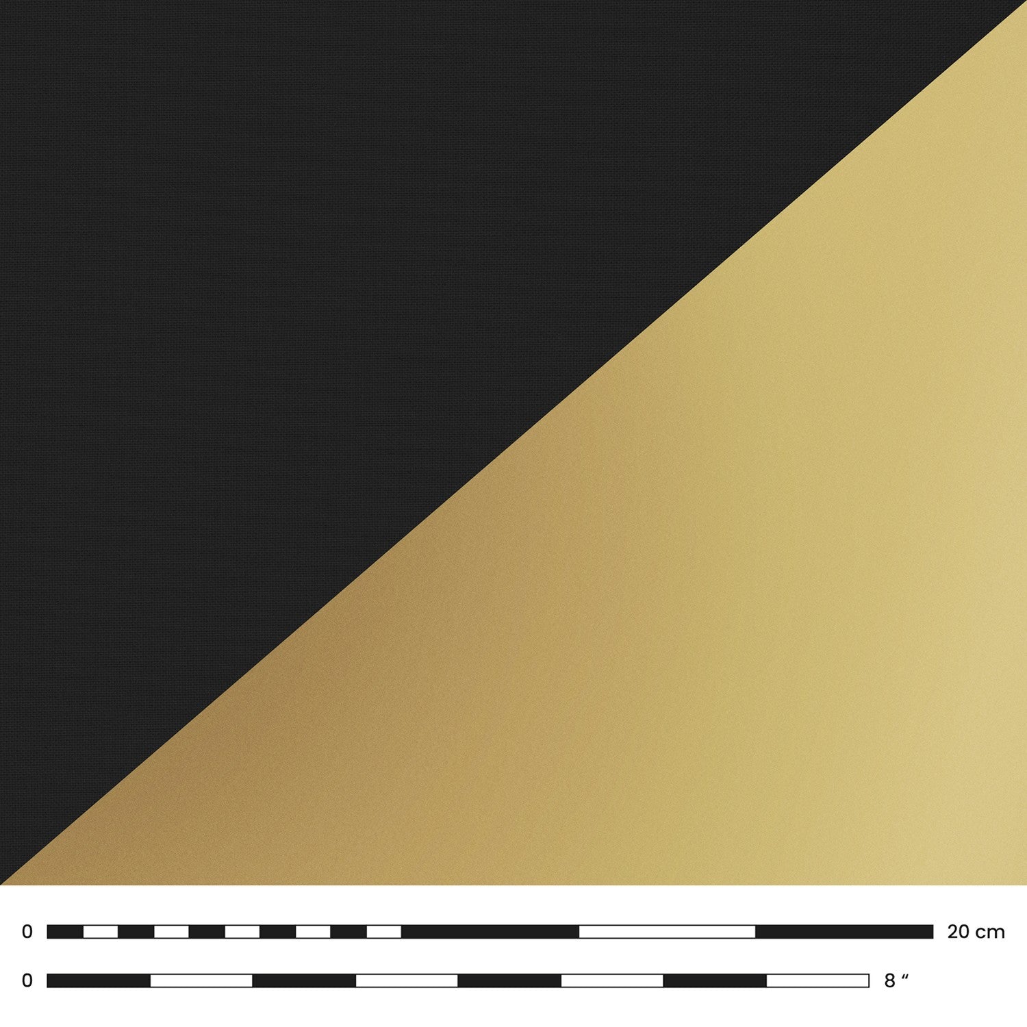 Paralume Cilindro XL in tessuto con attacco E27 - Made in Italy - Nero/Oro