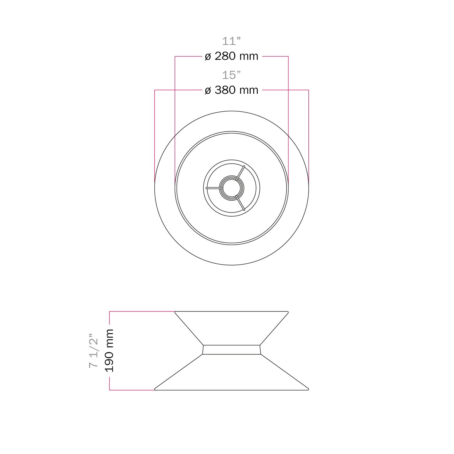 Paralume in tessuto Clessidra per lampada a sospensione - Lana Blu Lana sabbia