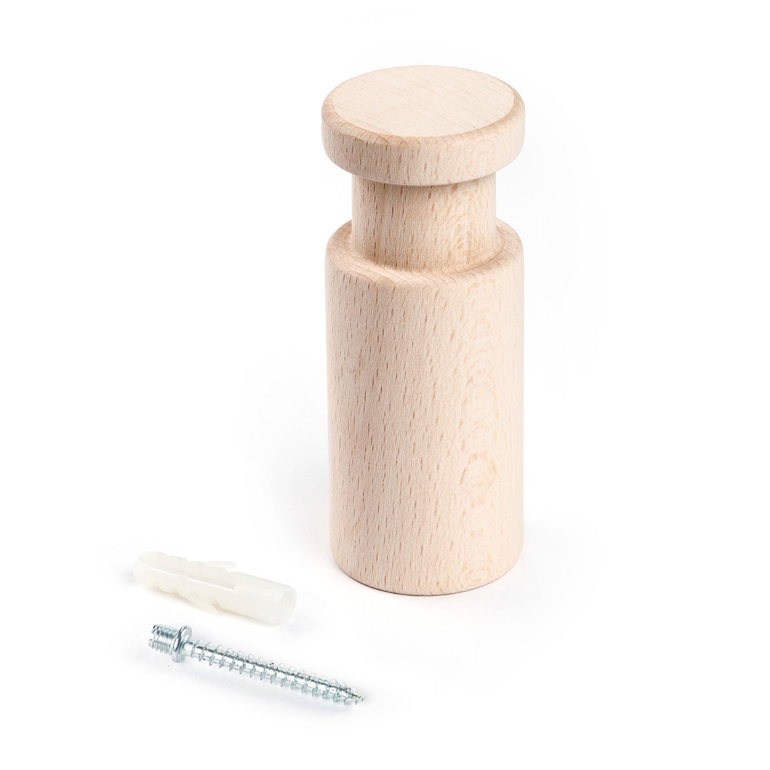 Rolé, passacavo in legno, fissaggio a parete per lampada a sospensione - Neutro